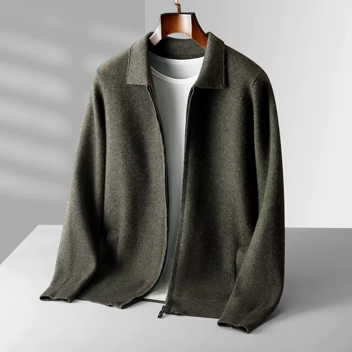 Arden Knit Full Zip Sweater