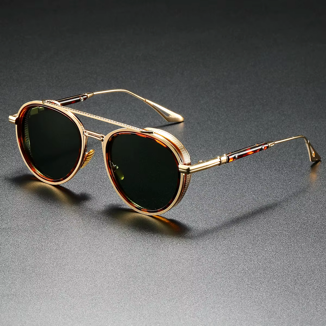 Cadre Classic Round Sunglasses