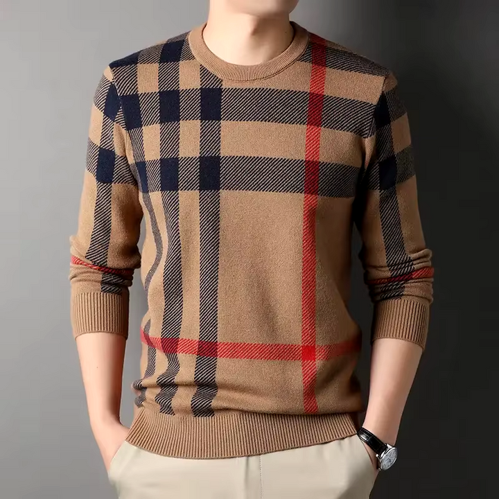 Carreaux Check Sweater