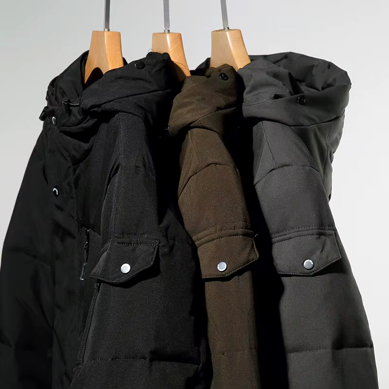 Wayne Long Quilted Parka Jacket