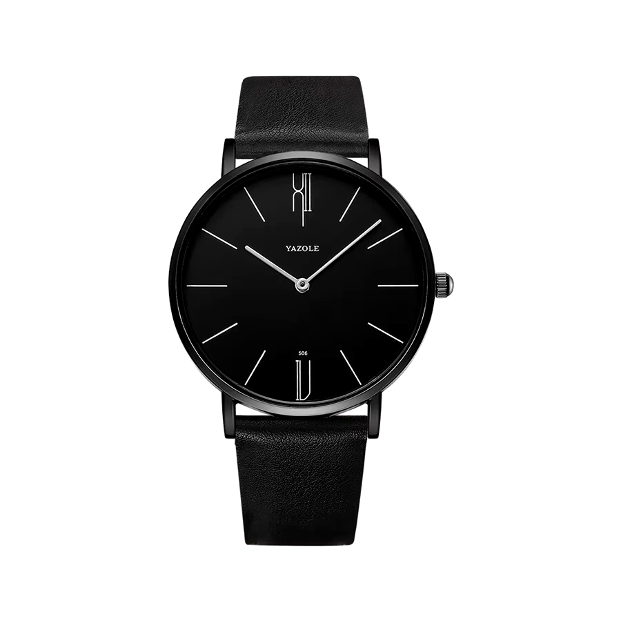 Yazole Bennett Leather Watch