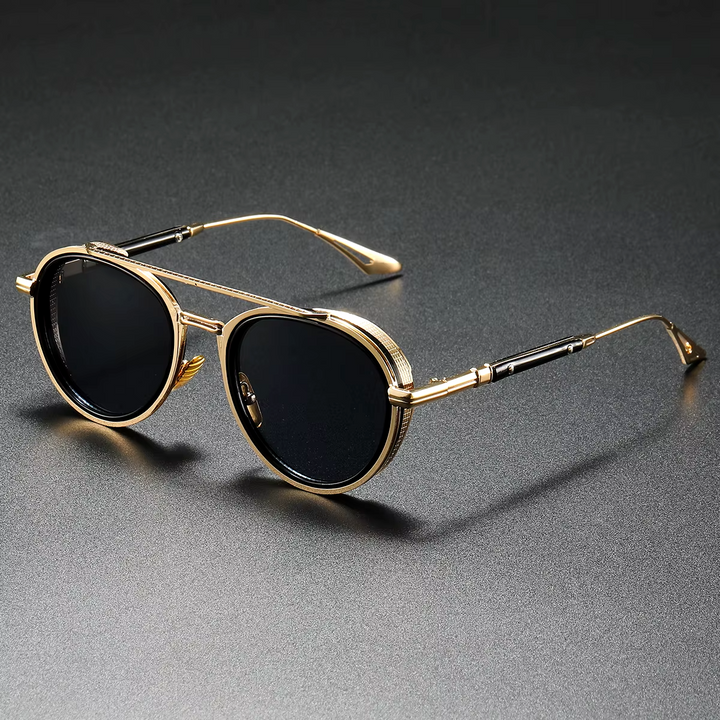 Cadre Classic Round Sunglasses
