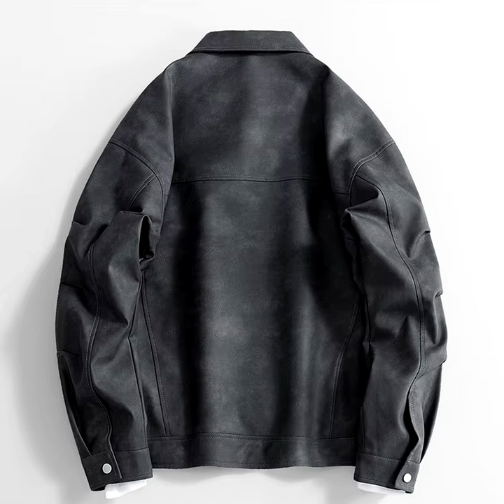 Wilson Leather Trucker Jacket