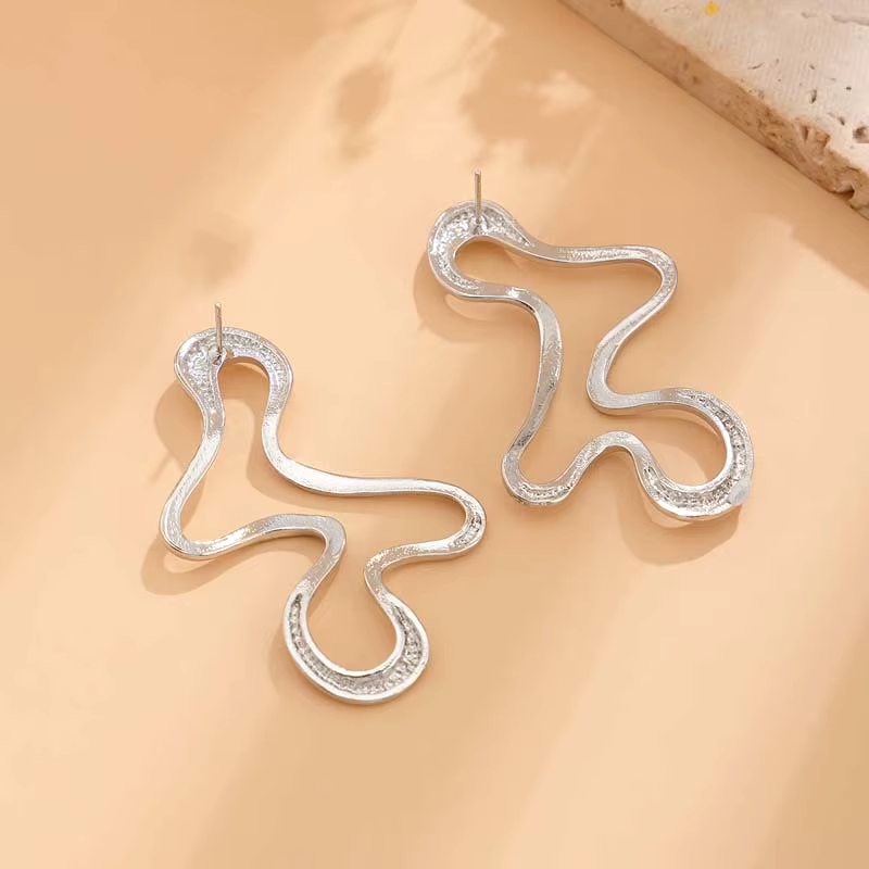 Squiggle Abstract Earrings
