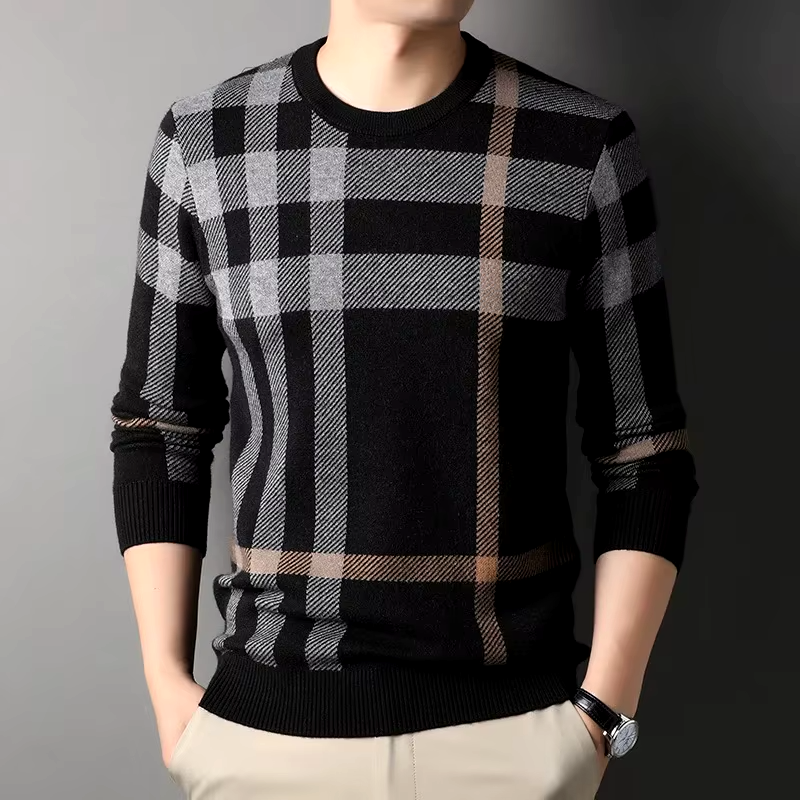 Carreaux Check Sweater
