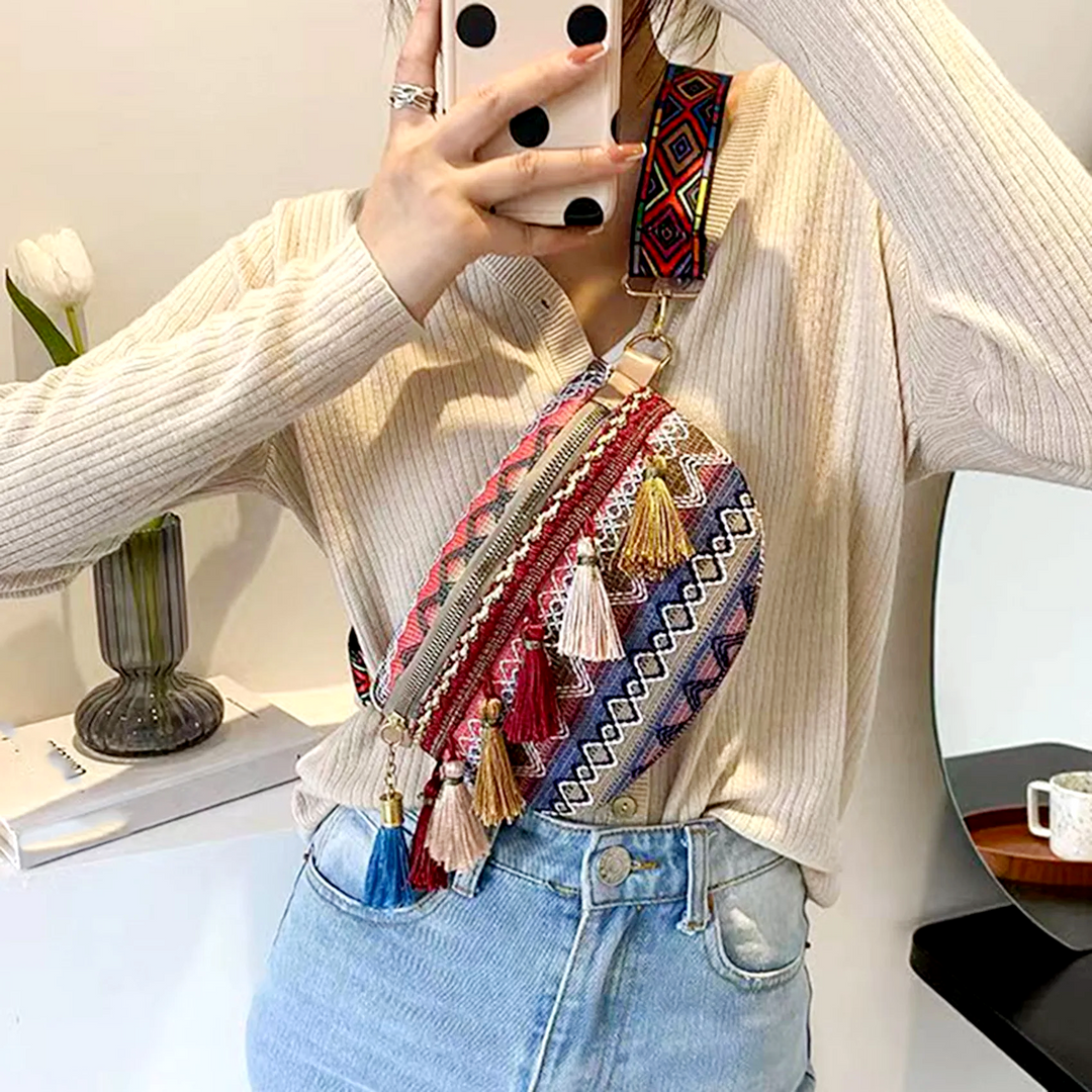 Tassara Boho Crossbody Bag