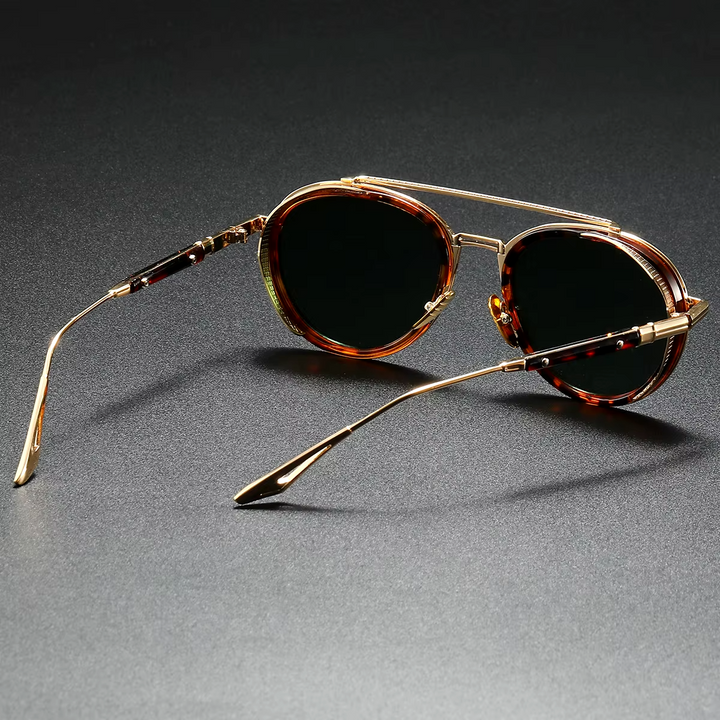 Cadre Classic Round Sunglasses