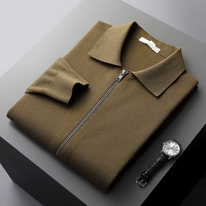 Arden Knit Full Zip Sweater