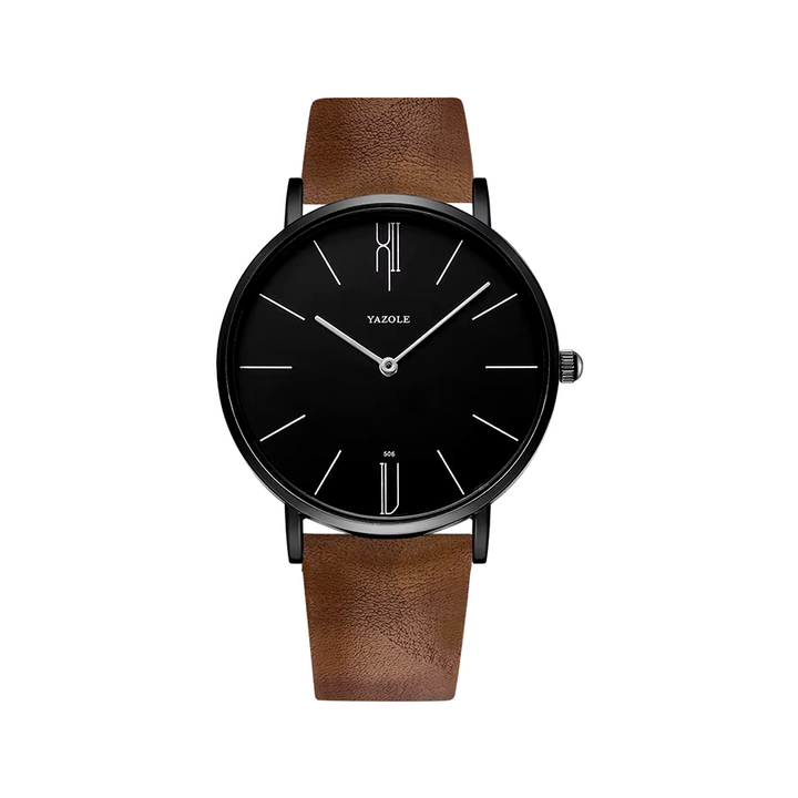 Yazole Bennett Leather Watch