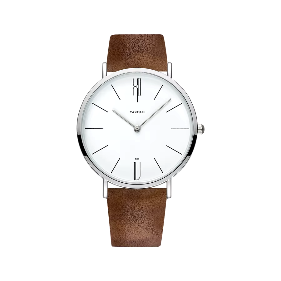 Yazole Bennett Leather Watch