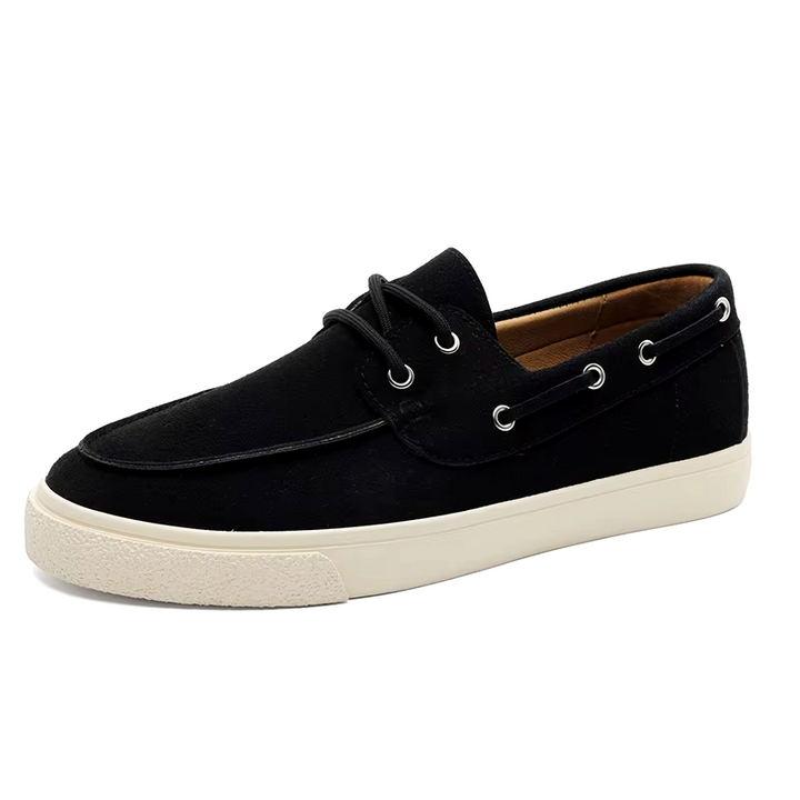 Marin Suede Lace-Up Loafer