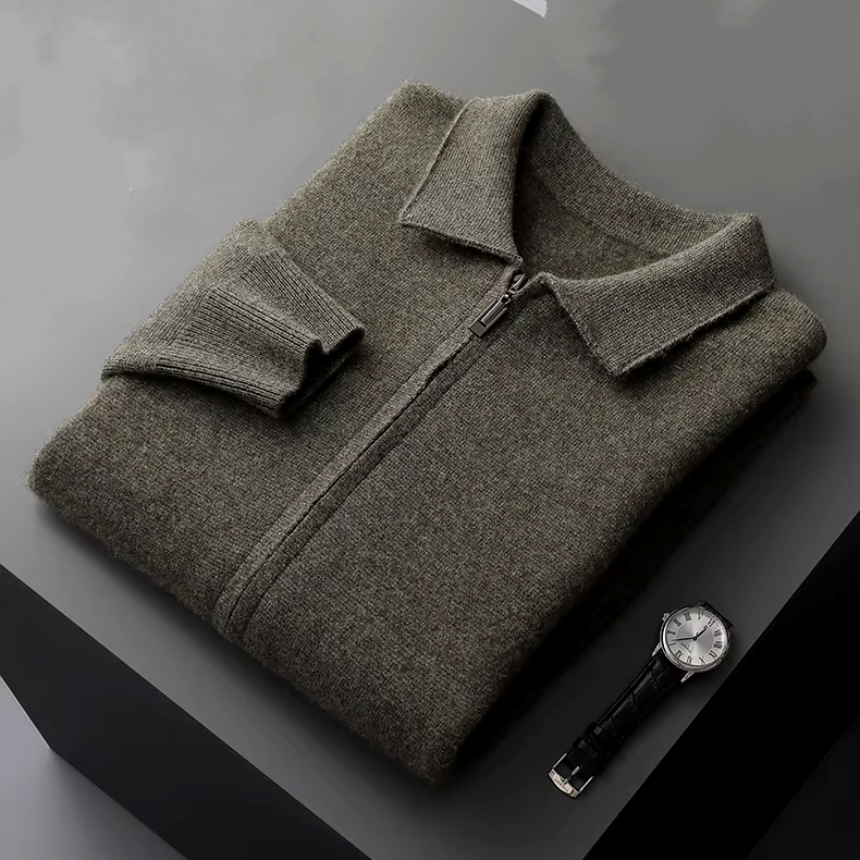 Arden Knit Full Zip Sweater