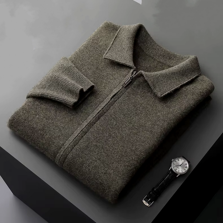 Arden Knit Full Zip Sweater