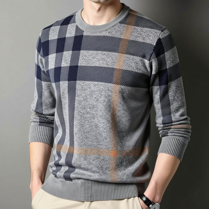 Carreaux Check Sweater