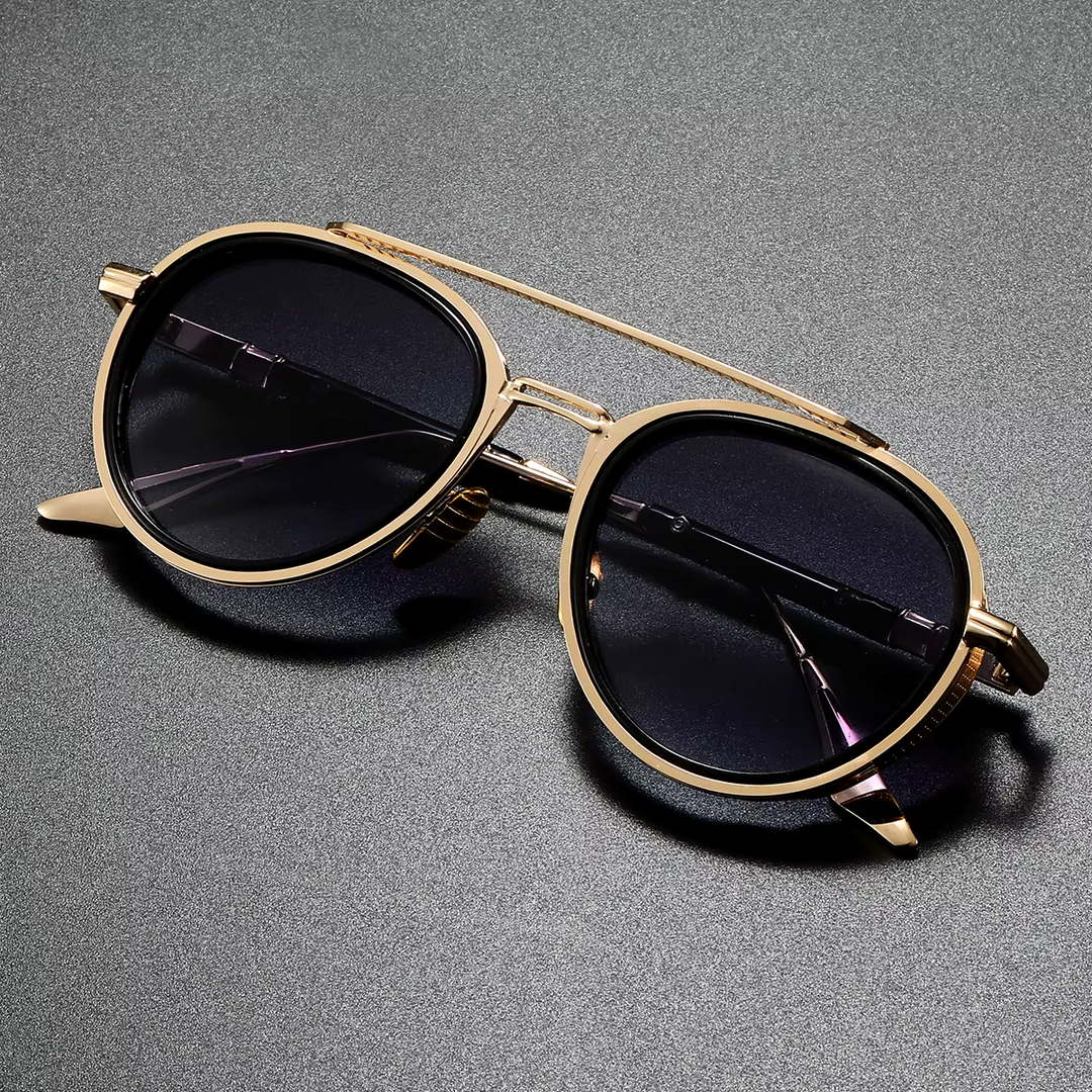 Cadre Classic Round Sunglasses