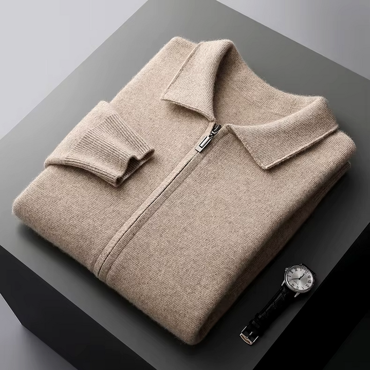 Arden Knit Full Zip Sweater
