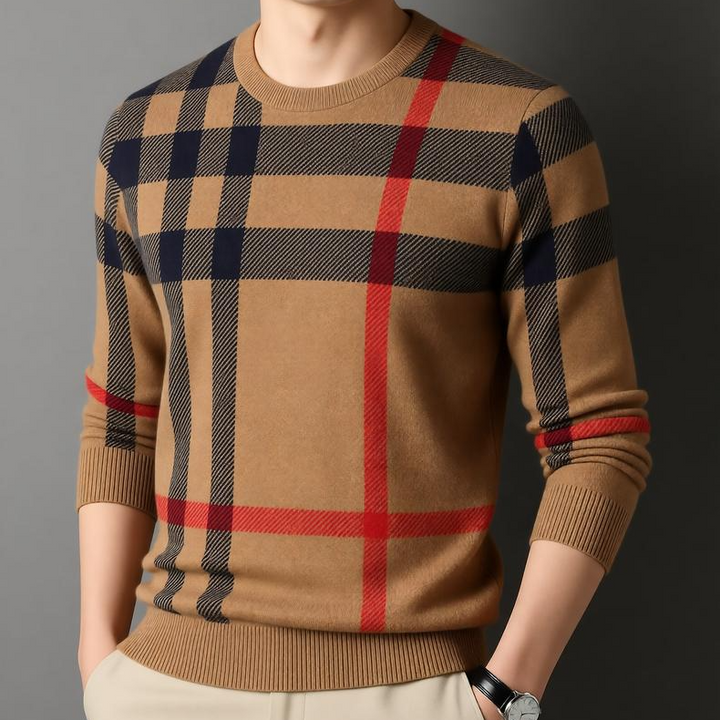 Carreaux Check Sweater