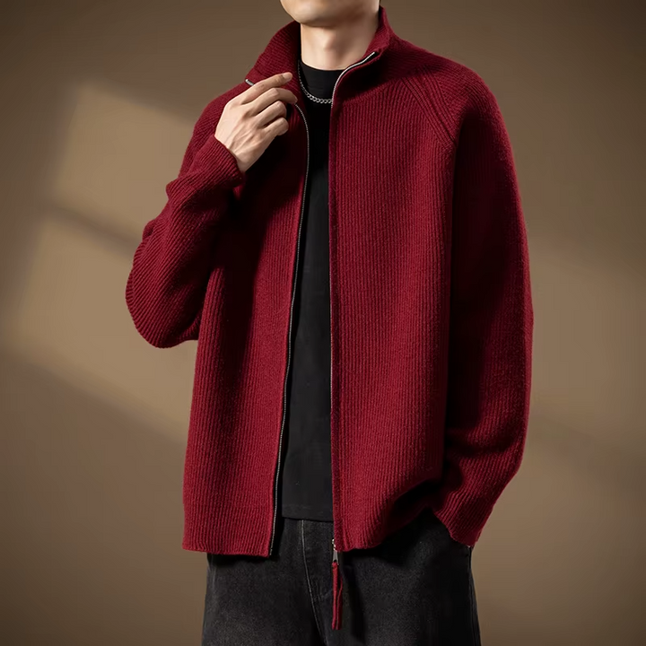 Inuit Wool Full Zip Sweater