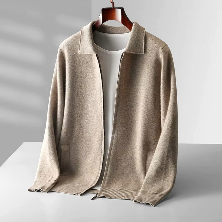 Arden Knit Full Zip Sweater