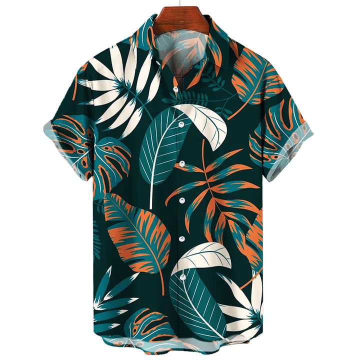 Tropical Vibes Hawaiian Party Shirt