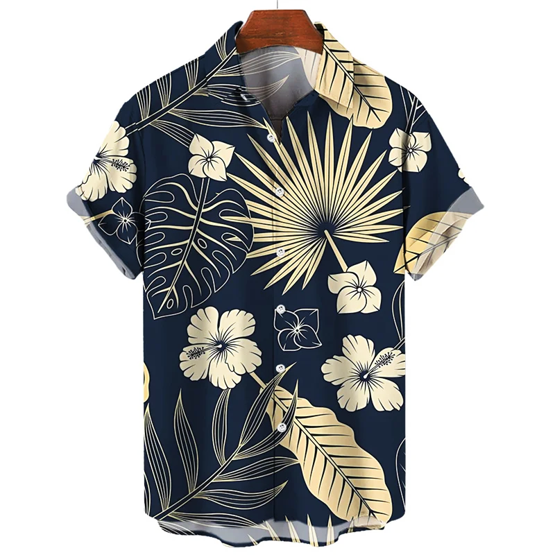 Tropical Vibes Hawaiian Party Shirt