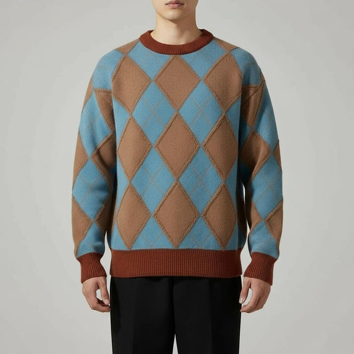 Argyle Vintage Sweater