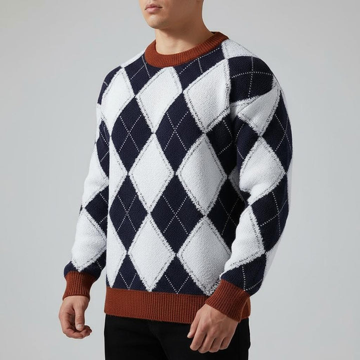 Argyle Vintage Sweater
