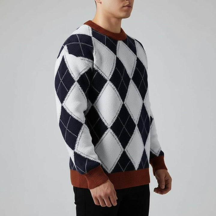 Argyle Vintage Sweater